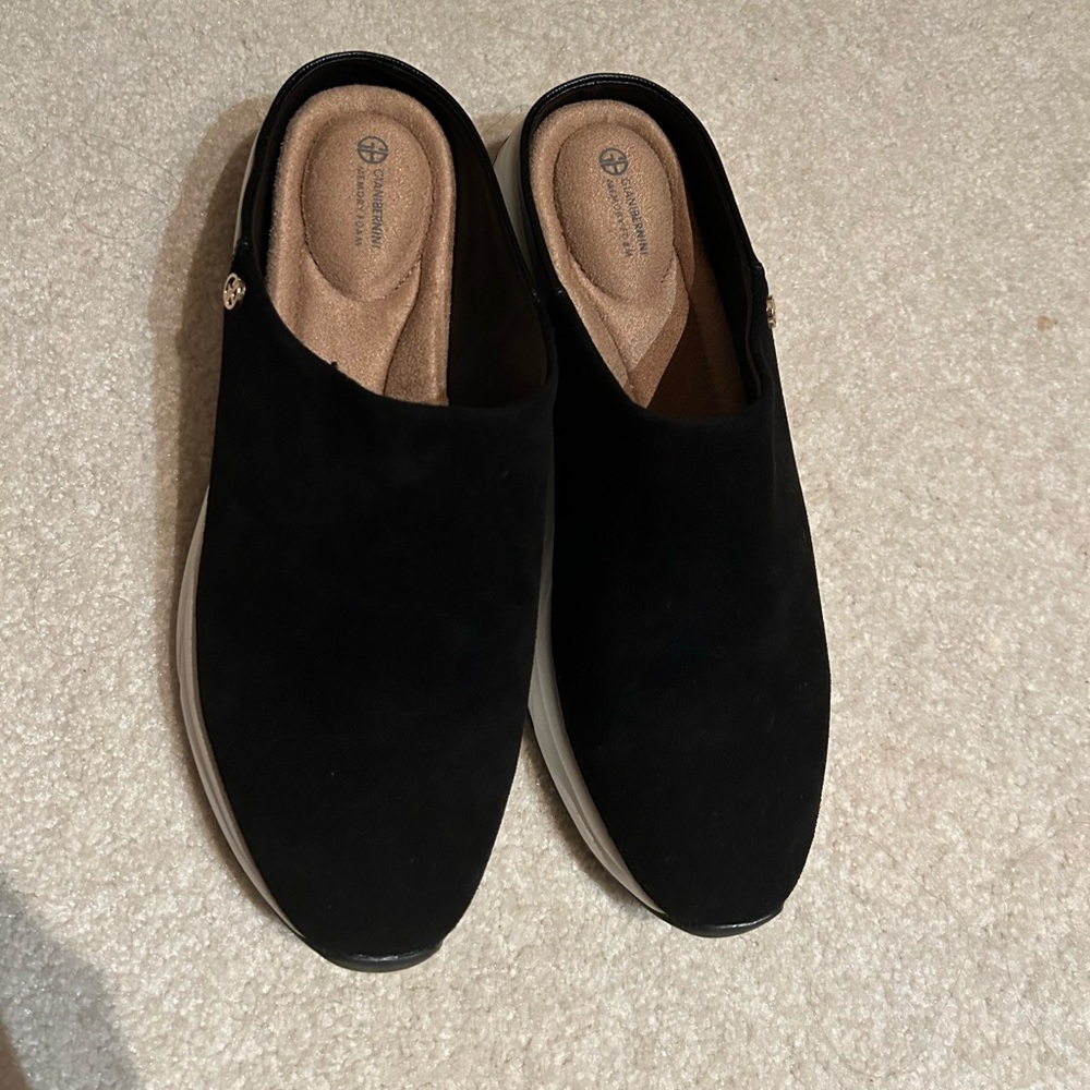 Woman’s Black Slip-On Shoes